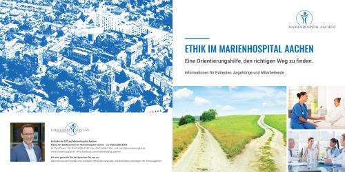 Unser neuer Flyer "Ethik im Marienhospital Aachen" ist da!